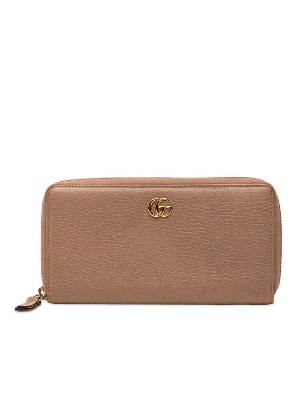 Gucci Gg Marmont Calfskin Zip Around #346361G39B